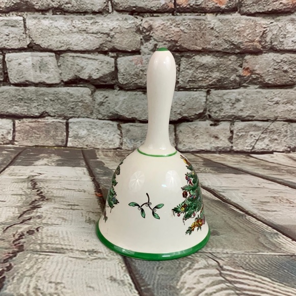Spode Christmas Tree England Dinner Bell S3324-D - Picture 2 of 8